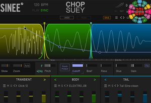 底鼓采样合成器 Tracktion Software SiNEE ChopSuey v1.3 MacOS-251编曲网