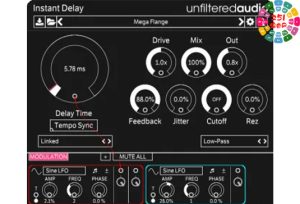延迟效果器 Unfiltered Audio Instant Delay v1.3.1 TC Win-251编曲网