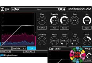 压缩效果器 Unfiltered Audio Zip v1.4.2 TC Win-251编曲网