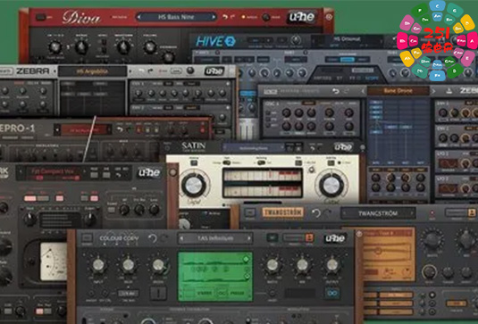 电子合成器/效果器合集 u-he Synths Collection v2024.10 WiN-MAC-Linux（包含uhe ACE Bazille ColourCopy Diva Hive2 Presswerk Repro Satin Twangstrom Uhbik u he MFM2）-251编曲网