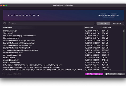 图片[2]-Mac上卸载管理音频插件 Audio Plugin Uninstaller-251编曲网