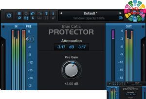 立体声砖墙限幅器 Blue Cat Audio Blue Cat’s Protector v2.3.2 R2R-251编曲网