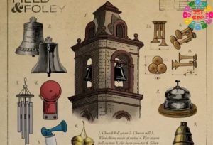 教堂钟声铃声音效 Field and Foley Bells and Whistles WAV-251编曲网