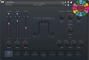 中提琴音色库 Pulse Audio Vivid Strings Violas-251编曲网
