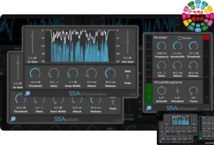 录音信号处理插件套装 SSA Plugins a1 + a3 + ax Bundle v1.3.0 R2R Win-251编曲网