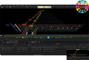 电吉他曲谱辅助练习软件 ToneLib Jam v4.8.5 R2R-251编曲网
