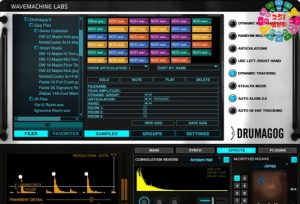 鼓音色替换插件 WaveMachine Labs Drumagog 5 v5.5.4 R2R Win-251编曲网