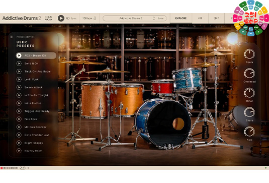 经典架子鼓 XLN Audio Addictive Drums 2 Complete Collection v2.6.0 Mac-251编曲网
