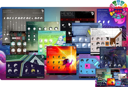 50+创意效果合成插件合集 Puremagnetik Plugins Bundle v2024.10  （包含Antoka Arkinaut Balloon Bitfight 83 Bunkir Cloudmaster Darklands Drejin Etappe Flare Foam Fusia Gales Gelm Goestcopy Hewn Klamur Later Lore Mimik OD Nighthawk OD Omniharp Paradigm Parallax Partikl Pastfabric 2 Replicas Rust Sage Shadow Shrike Sphine Swarm Taska Tensol The Barber Timedream Twine Voga Wade Woolren Xodoi Ember Vanisher Klome Fragment Aperuit Leems Loom Shoal Small Winters Stages Strata）-251编曲网