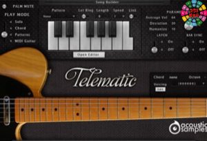芬达电吉他 Acoustic Samples Telematic V3 for UVI Falcon (AcousticSamples)-251编曲网
