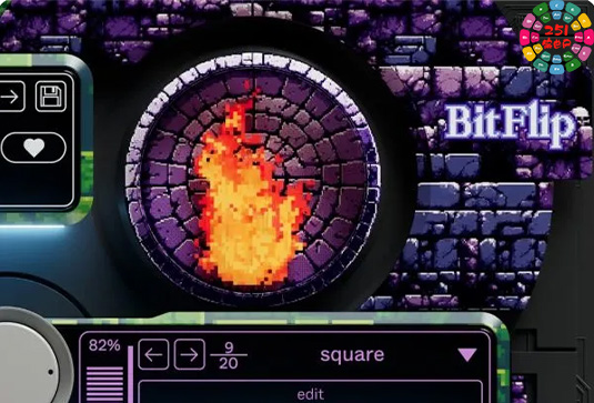 8bit芯片游戏合成器 Cradle State Machine BitFlip v1.0.1 TC Win-251编曲网
