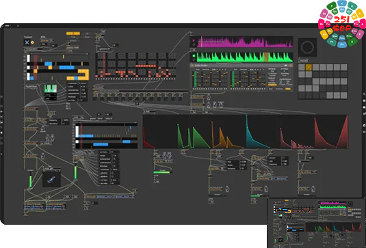可视化音乐编程软件 Cycling 74 Max v9.0.5 incl RNBO Mac-251编曲网