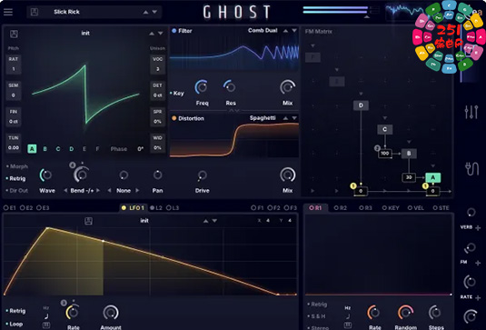 调频合成器 Exacoustics GHOST v1.0.8 R2R Win-251编曲网