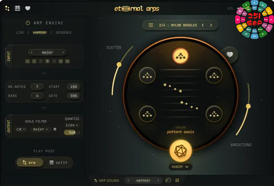 Midi琶音器 Pitch Innovations Eternal Arps v1.0.2 R2R Win-251编曲网