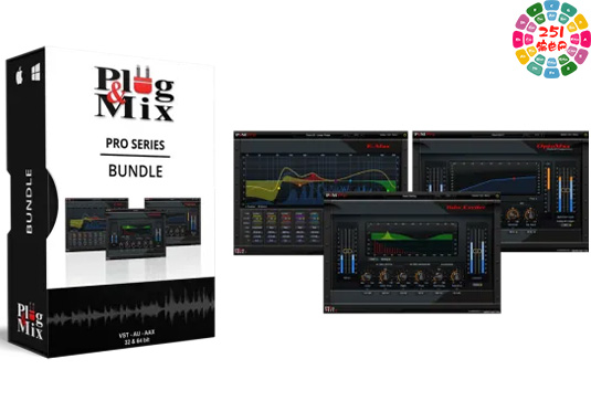 综合效果套装 Plug And Mix PRO Series v1.0.2.1 R2R Win （E-Max OptoMax Tube Exciter EMax Opto Max Tube Exciter）-251编曲网