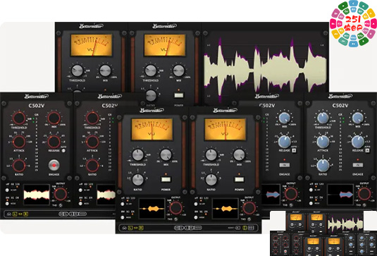 三合一压缩器插件 Plugin Alliance Bettermaker C502V DSP v1.0.0（DX SG BM）-251编曲网