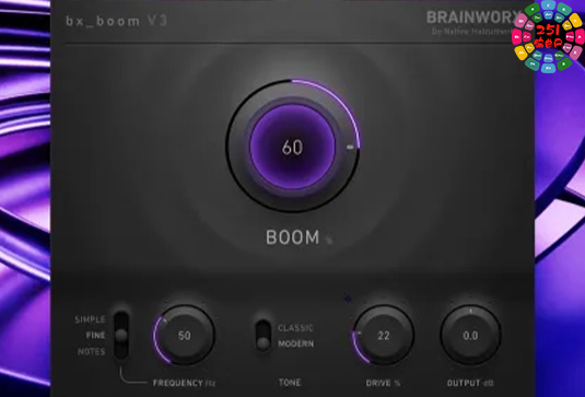 踢鼓增强插件 Plugin Alliance Brainworx bx_boom v3 v3.0.0 （bxboom bx boom）-251编曲网
