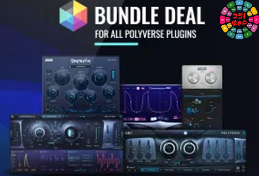 创意混音插件套装 Polyverse Music Bundle Deal v2024.11 VR  （包含Comet Filterverse Filtron Infected Mushroom Gatekeeper Infected Mushroom I Wish Infected Mushroom Manipulator Supermodal Wider）-251编曲网