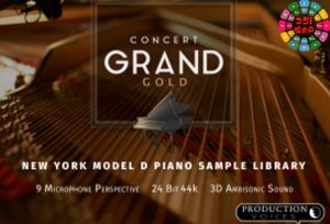 斯坦威钢琴音色库 Production Voices Concert Grand Gold-251编曲网