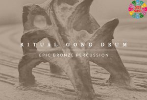 泰国的大型实心青铜锣鼓 Riot Audio Ritual Gong Drum-251编曲网