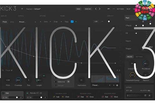图片[2]-底鼓合成器插件 Sonic Academy Kick 3 v1.0.0 （Kick3）-251编曲网
