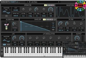 模拟调频合成器 Sonicbits Exakt v1.1.0 R2R-251编曲网