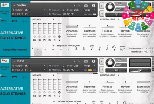 另类独奏弦乐音色库 Spitfire Audio Alternative Solo Strings v1.0.3-251编曲网