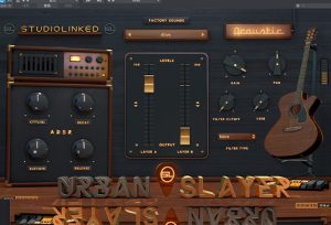 原声吉他音源插件 StudioLinked Urban Slayer Acoustic v1.0 （Urban Slayers Studio Linked）-251编曲网