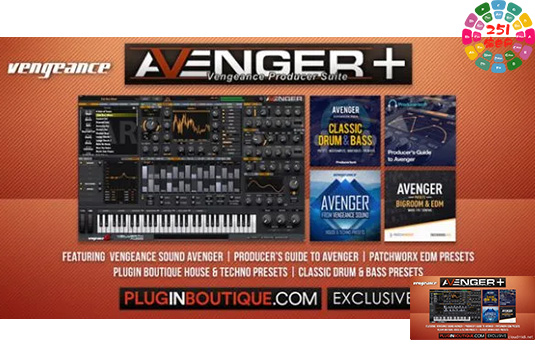 Avenger拓展预设包合集 Vengeance Producer Suite Avenger Expansion-251编曲网