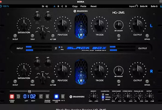 混音总线的最佳伙伴 Plugin Alliance Black Box Analog Design HG-2MS v1.3.1-251编曲网