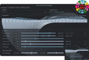 响度压缩器插件 APU Software APU Loudness Compressor v3.2.3 R2R-251编曲网