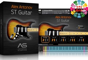 Stratocaster电吉他音色 Antonov Samples Alex Antonov ST Guitar （AntonovSamples）-251编曲网