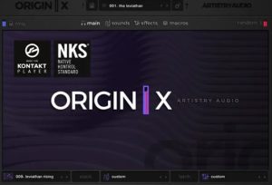 综合电子合成循环音色 Artistry Audio Origin X v1.1-251编曲网