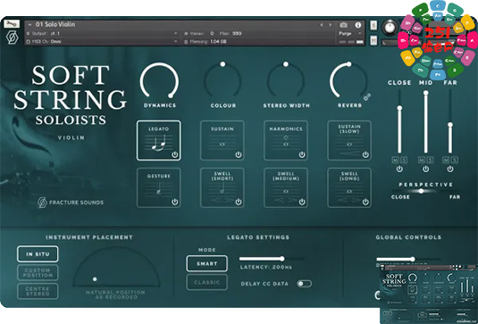 柔和弦乐独奏音源-Fracture Sounds Soft String Soloists v1.0.2-251编曲网