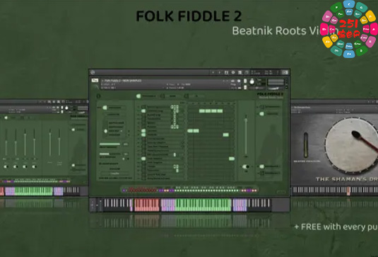 根源民谣小提琴 Insanity Samples Folk Fiddle 2 v3.0.0-251编曲网