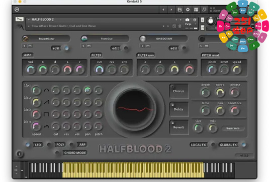 有机电子合成音源 Insanity Samples HALFBLOOD 2 v1.5.0-251编曲网