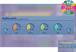 平滑混响插件 Madrona Labs Aaltoverb v2.0.3 R2R-251编曲网