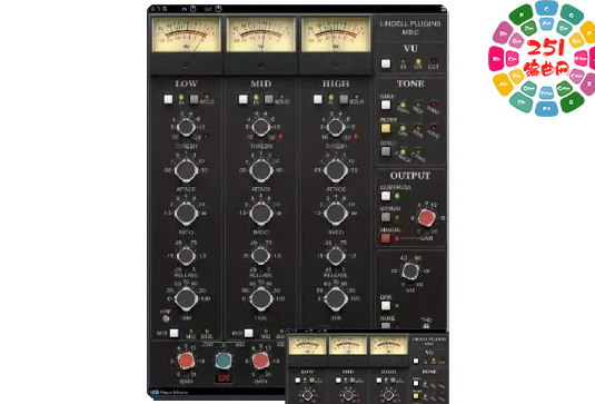 模拟总线压缩器 Plugin Alliance Lindell Audio MBC v1.0.4 MacOS-251编曲网