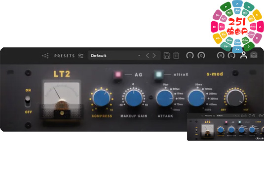 A 类分立式压缩器 Tone Empire LT2 COMP v1.0.1-251编曲网