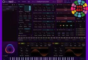 电音合成器音源 Tracktion Software BioTek 3 v3.0.3 + Factory Content R2R Win-251编曲网