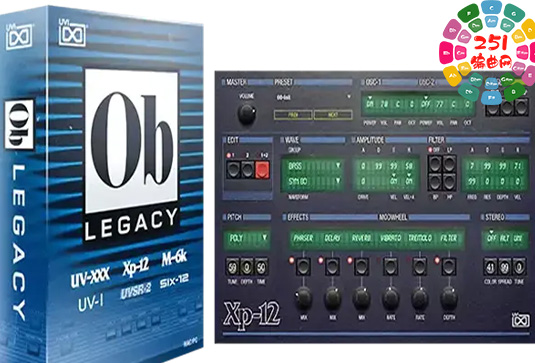传奇设计师的声音 UVI Soundbank OB Legacy v1.0.5-R2R-251编曲网