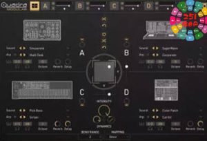 创意4声部多重乐器 UVI Soundbank Quadra Modular v1.0.2-R2R-251编曲网
