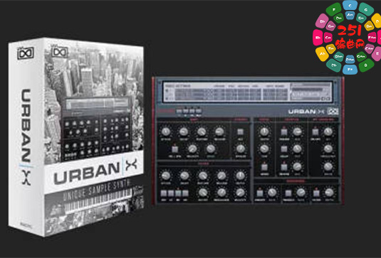 独特的可调采样合成器 UVI Soundbank Urban X v1.0.1-R2R-251编曲网