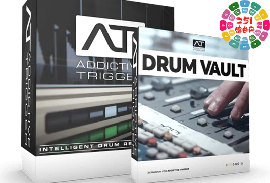 智能鼓声替换插件 XLN Audio Addictive Trigger Drum Vault Bundle v1.3.6 MacOS-251编曲网