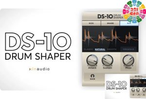 鼓式瞬态成型机 XLN Audio DS-10 Drum Shaper v1.2.5（DS10）-251编曲网