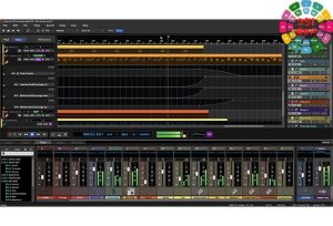 专业音频编辑软件 Acoustica Mixcraft Recording Studio v10.6 Win-251编曲网
