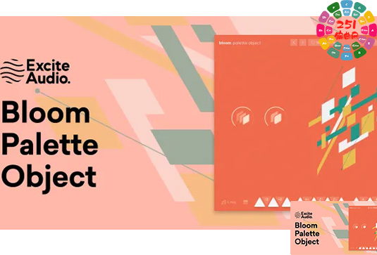 有机生活打击乐音源 Excite Audio Bloom Palette Object v1.2.0 BUBBiX-251编曲网
