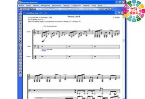 乐谱编辑软件 Harmony Assistant v9.9.9C Multilingual Win-251编曲网