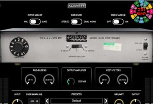 过载变压效果器 Korneff Audio Shure Level Loc v1.0.0 R2R Win-251编曲网