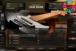 电贝斯音源 Native Instruments Session Bassist Jam Bass v1.0.1-251编曲网
